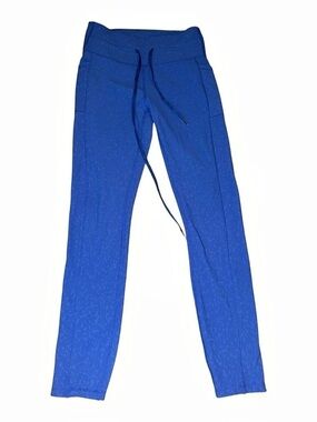 Move Theology High Rise Pocket Leggings Blue Medium